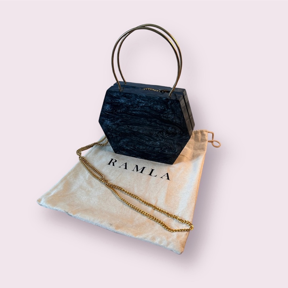 Ramla Offical Marble Soho Bag
